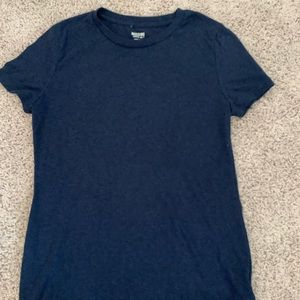Simple blue shirt